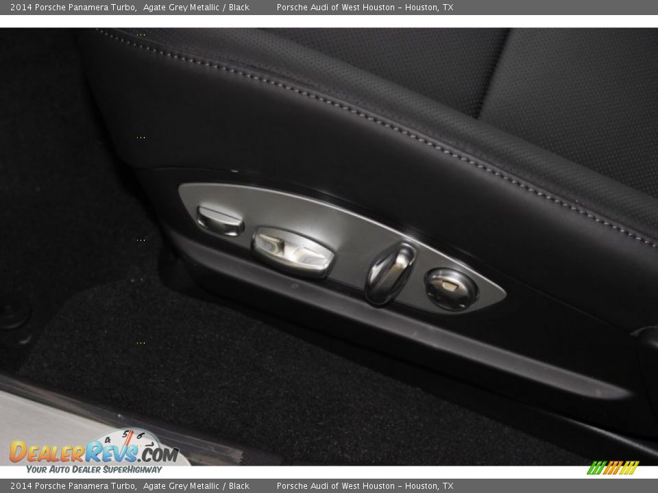 2014 Porsche Panamera Turbo Agate Grey Metallic / Black Photo #15
