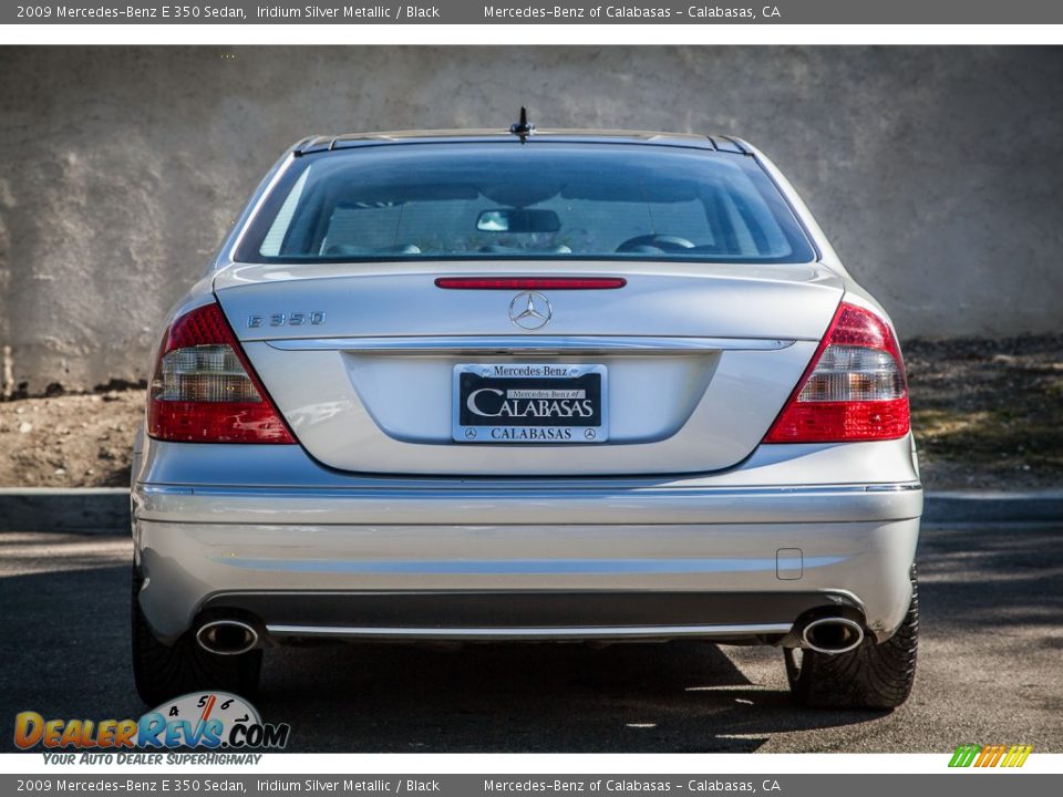 2009 Mercedes-Benz E 350 Sedan Iridium Silver Metallic / Black Photo #3