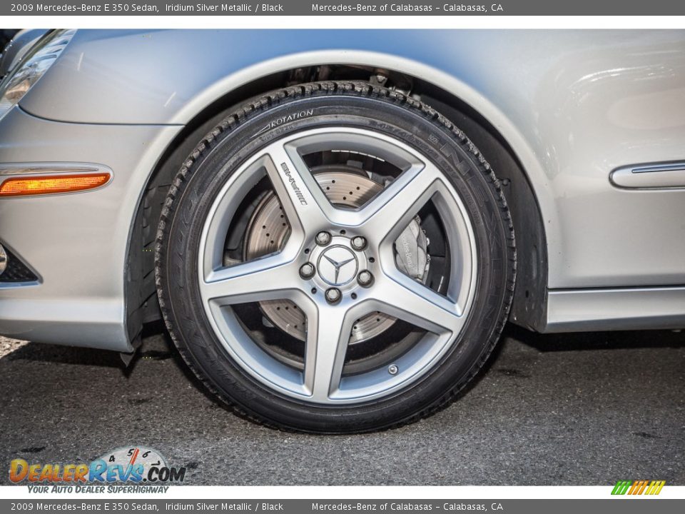 2009 Mercedes-Benz E 350 Sedan Iridium Silver Metallic / Black Photo #8