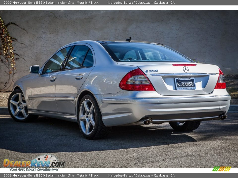 2009 Mercedes-Benz E 350 Sedan Iridium Silver Metallic / Black Photo #10