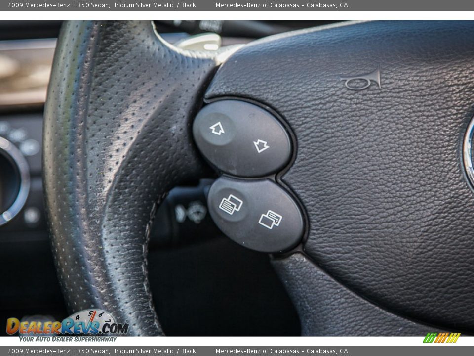 2009 Mercedes-Benz E 350 Sedan Iridium Silver Metallic / Black Photo #17