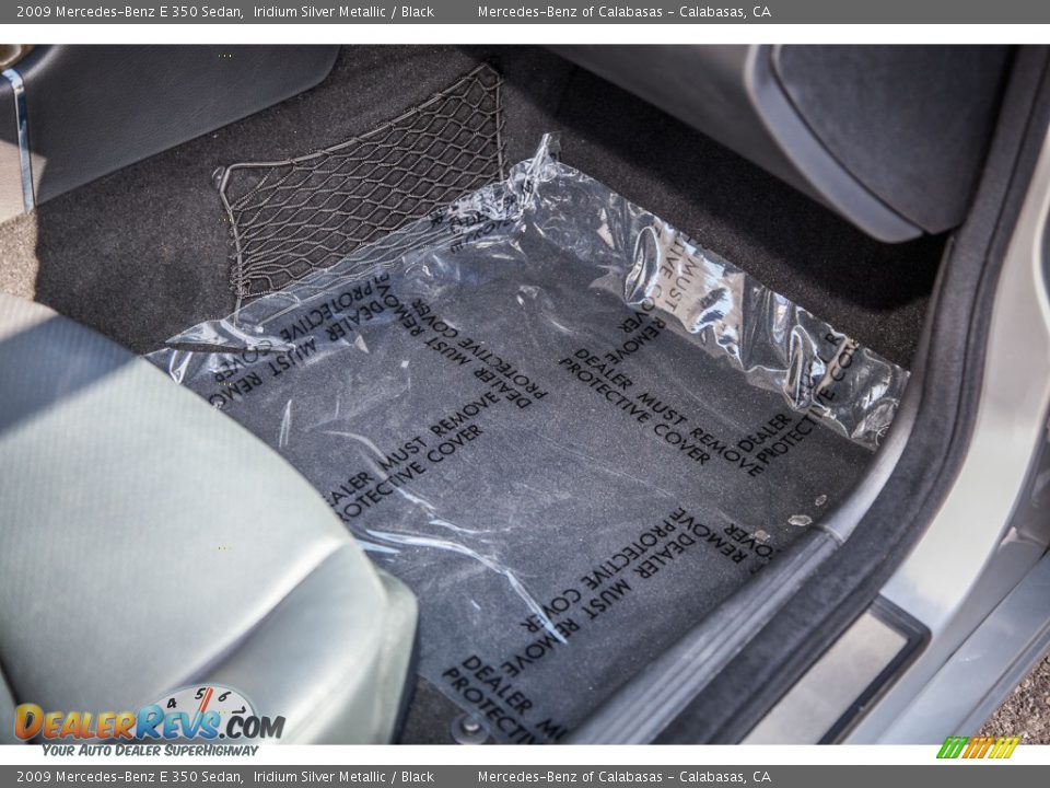 2009 Mercedes-Benz E 350 Sedan Iridium Silver Metallic / Black Photo #23