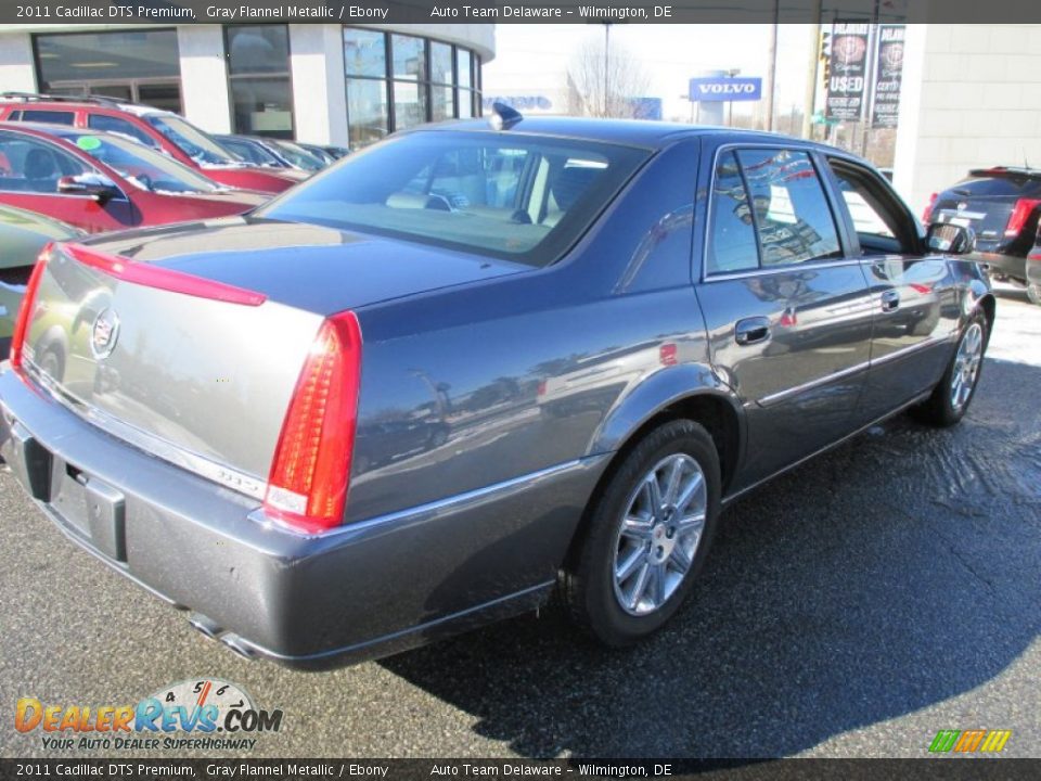 2011 Cadillac DTS Premium Gray Flannel Metallic / Ebony Photo #6