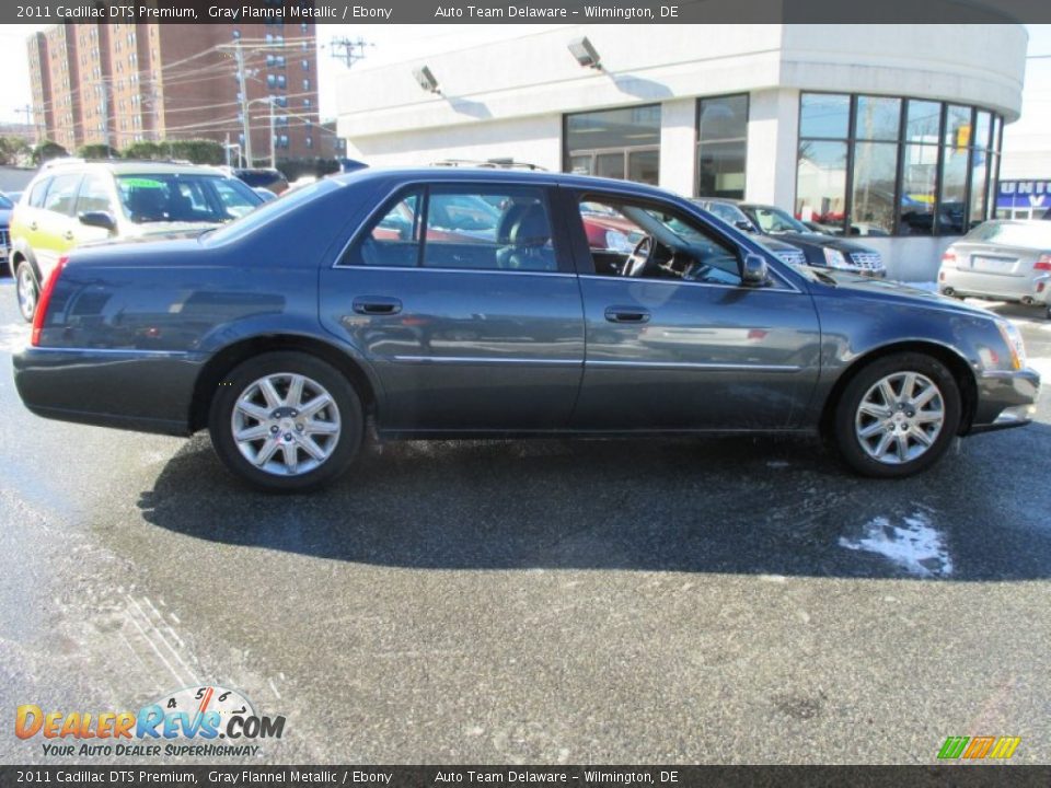 2011 Cadillac DTS Premium Gray Flannel Metallic / Ebony Photo #7