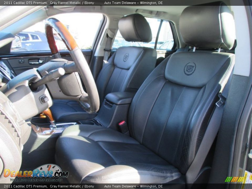 2011 Cadillac DTS Premium Gray Flannel Metallic / Ebony Photo #10