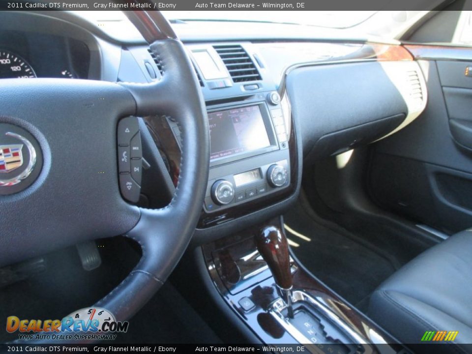 2011 Cadillac DTS Premium Gray Flannel Metallic / Ebony Photo #14