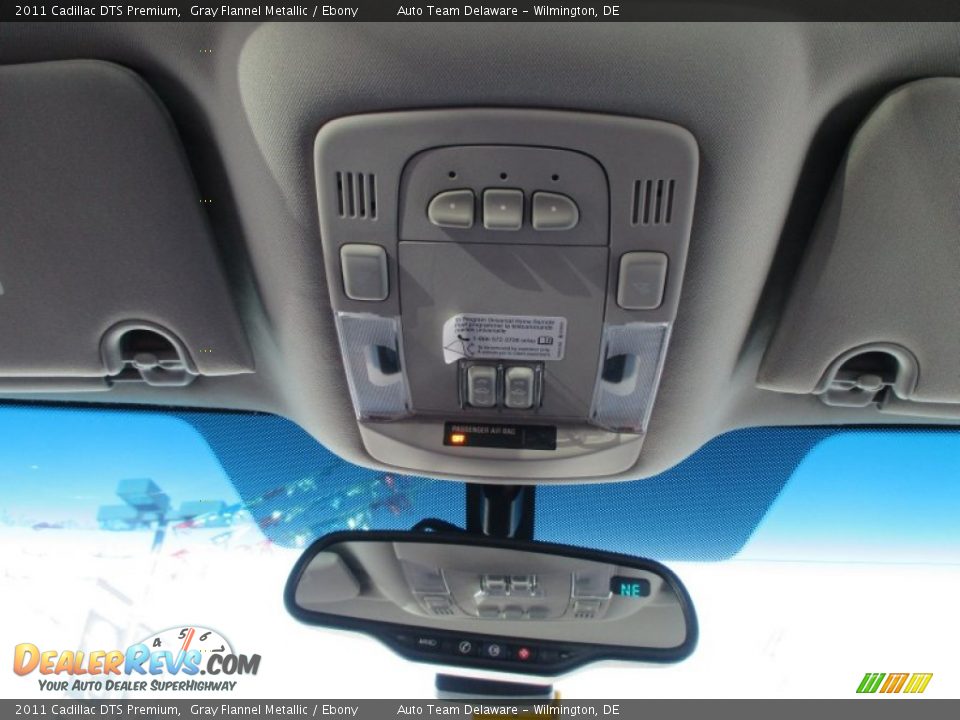 2011 Cadillac DTS Premium Gray Flannel Metallic / Ebony Photo #16