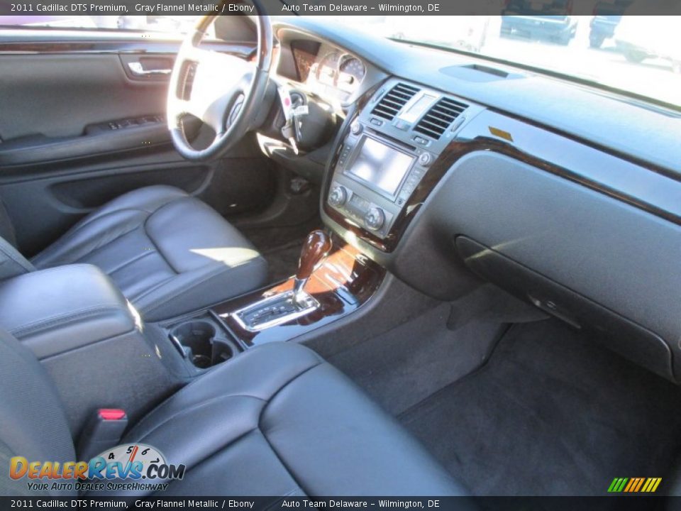 2011 Cadillac DTS Premium Gray Flannel Metallic / Ebony Photo #18
