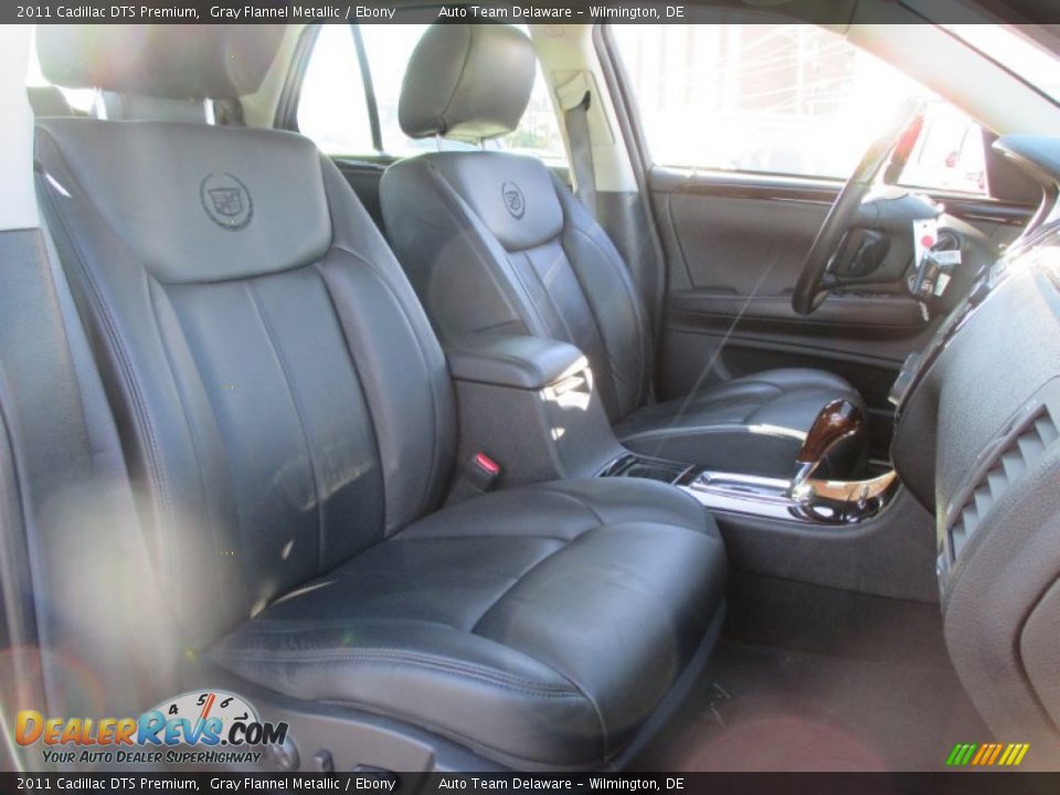 2011 Cadillac DTS Premium Gray Flannel Metallic / Ebony Photo #19