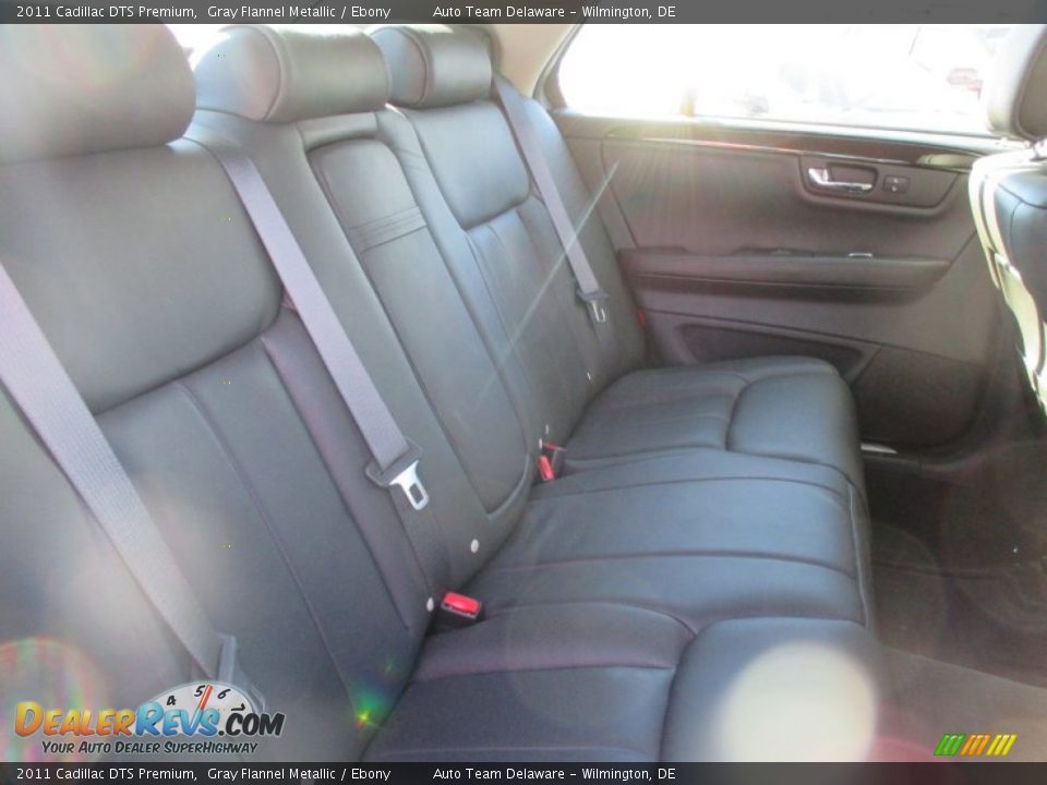 2011 Cadillac DTS Premium Gray Flannel Metallic / Ebony Photo #20