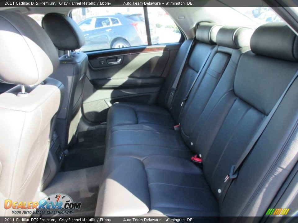 2011 Cadillac DTS Premium Gray Flannel Metallic / Ebony Photo #21