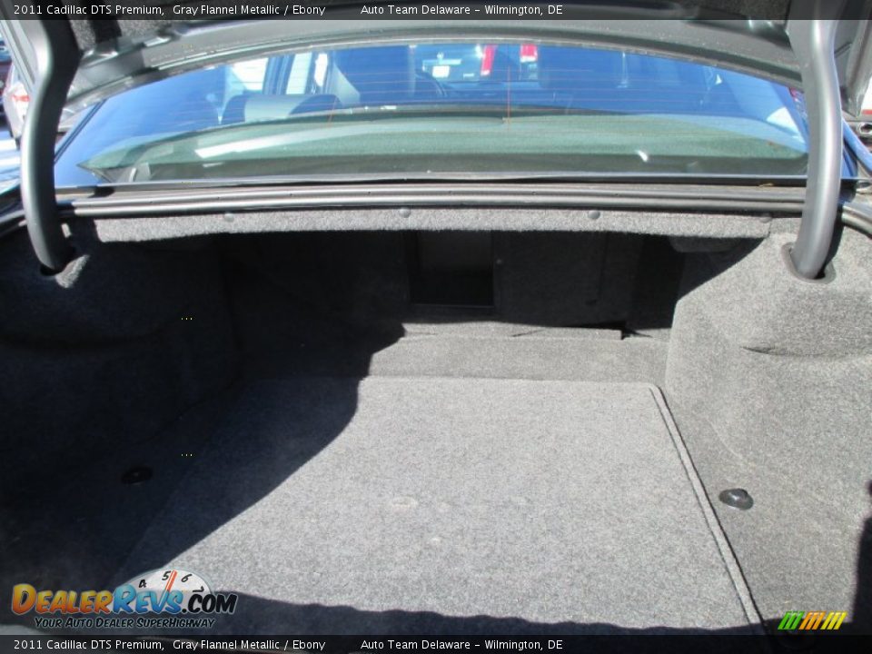 2011 Cadillac DTS Premium Gray Flannel Metallic / Ebony Photo #22