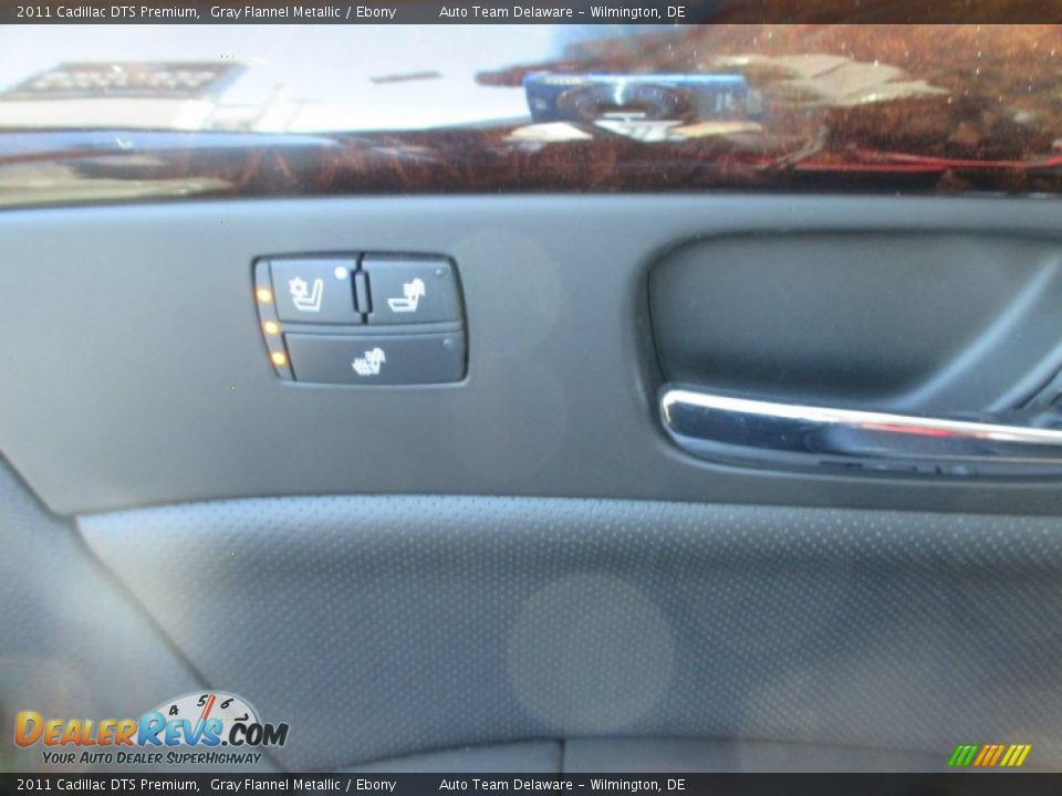 2011 Cadillac DTS Premium Gray Flannel Metallic / Ebony Photo #24