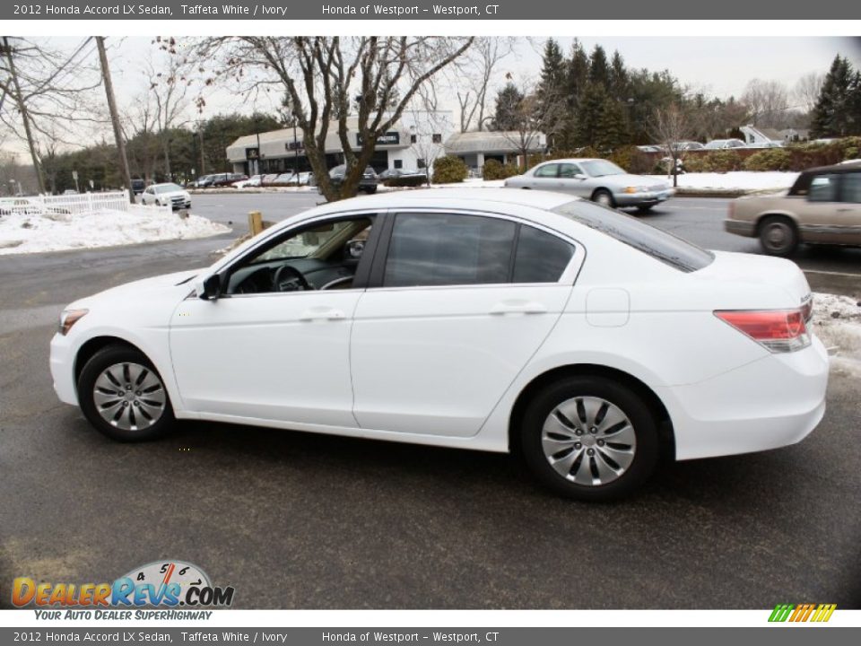 2012 Honda Accord LX Sedan Taffeta White / Ivory Photo #7