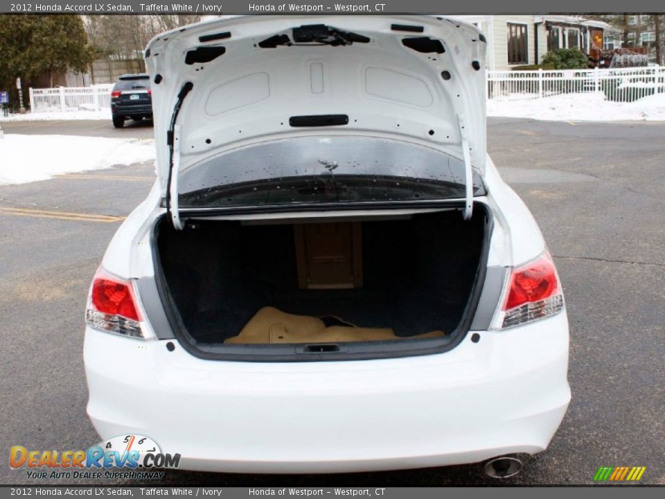 2012 Honda Accord LX Sedan Taffeta White / Ivory Photo #8