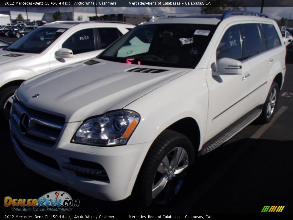 2012 Mercedes-Benz GL 450 4Matic Arctic White / Cashmere Photo #1