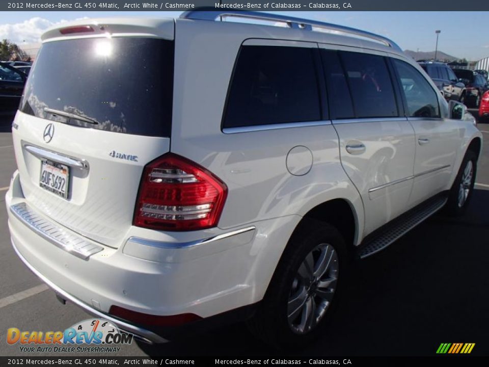 2012 Mercedes-Benz GL 450 4Matic Arctic White / Cashmere Photo #2