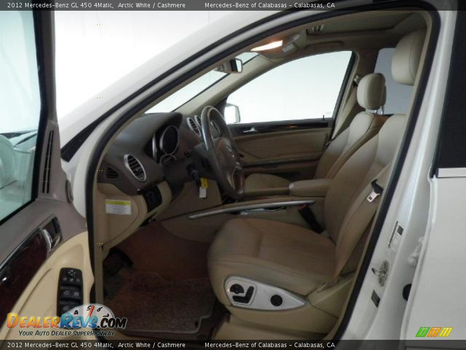 2012 Mercedes-Benz GL 450 4Matic Arctic White / Cashmere Photo #4