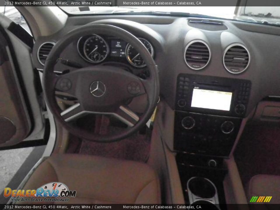 2012 Mercedes-Benz GL 450 4Matic Arctic White / Cashmere Photo #8