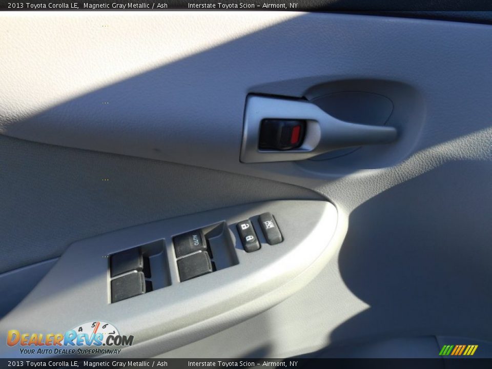 2013 Toyota Corolla LE Magnetic Gray Metallic / Ash Photo #8