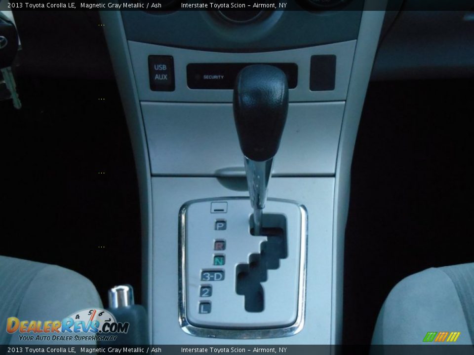 2013 Toyota Corolla LE Magnetic Gray Metallic / Ash Photo #15