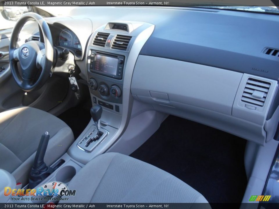 2013 Toyota Corolla LE Magnetic Gray Metallic / Ash Photo #20