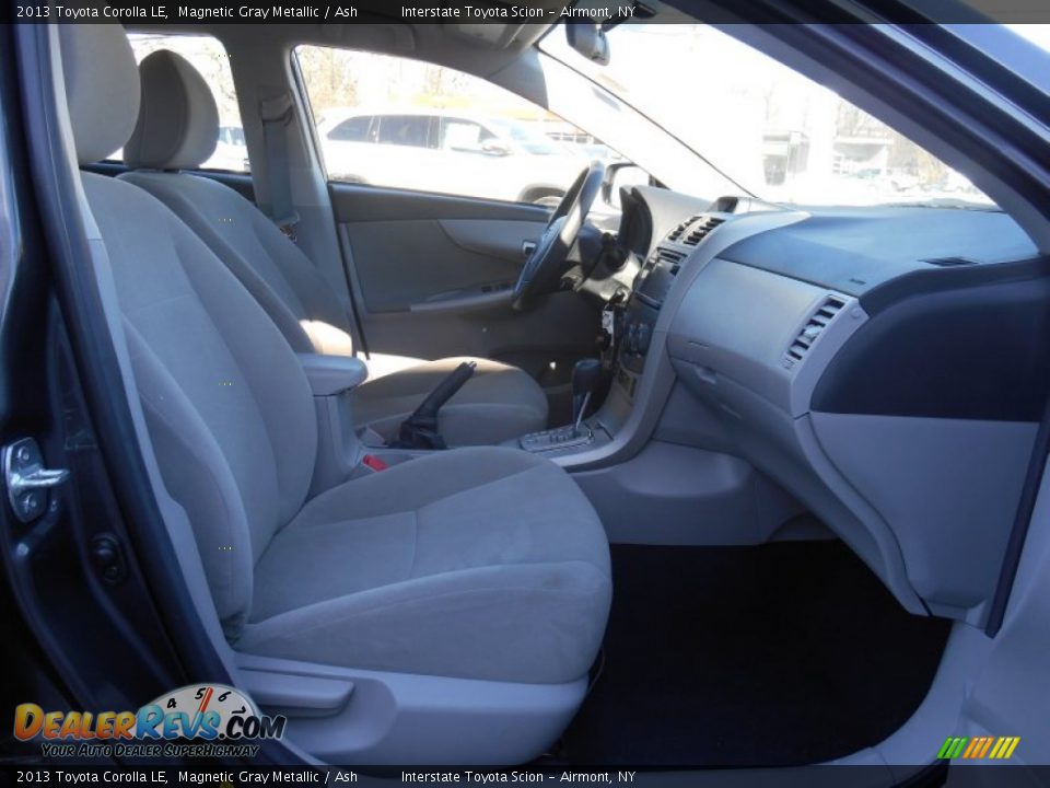 2013 Toyota Corolla LE Magnetic Gray Metallic / Ash Photo #21