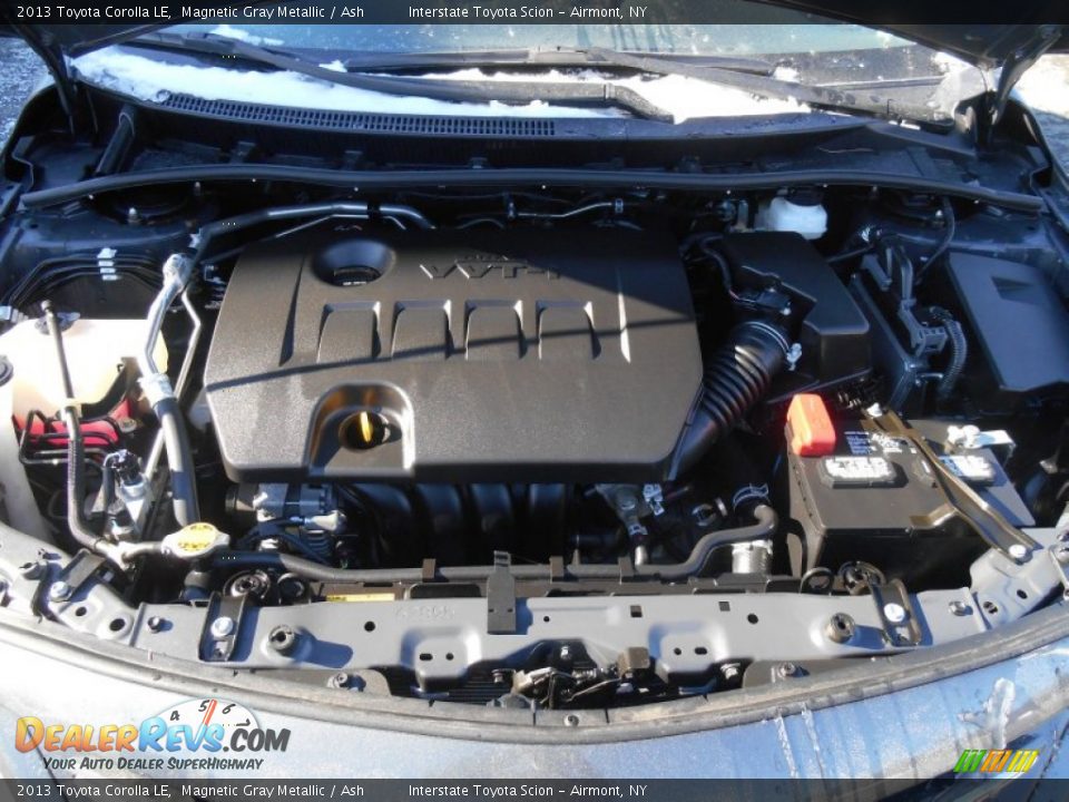 2013 Toyota Corolla LE Magnetic Gray Metallic / Ash Photo #24