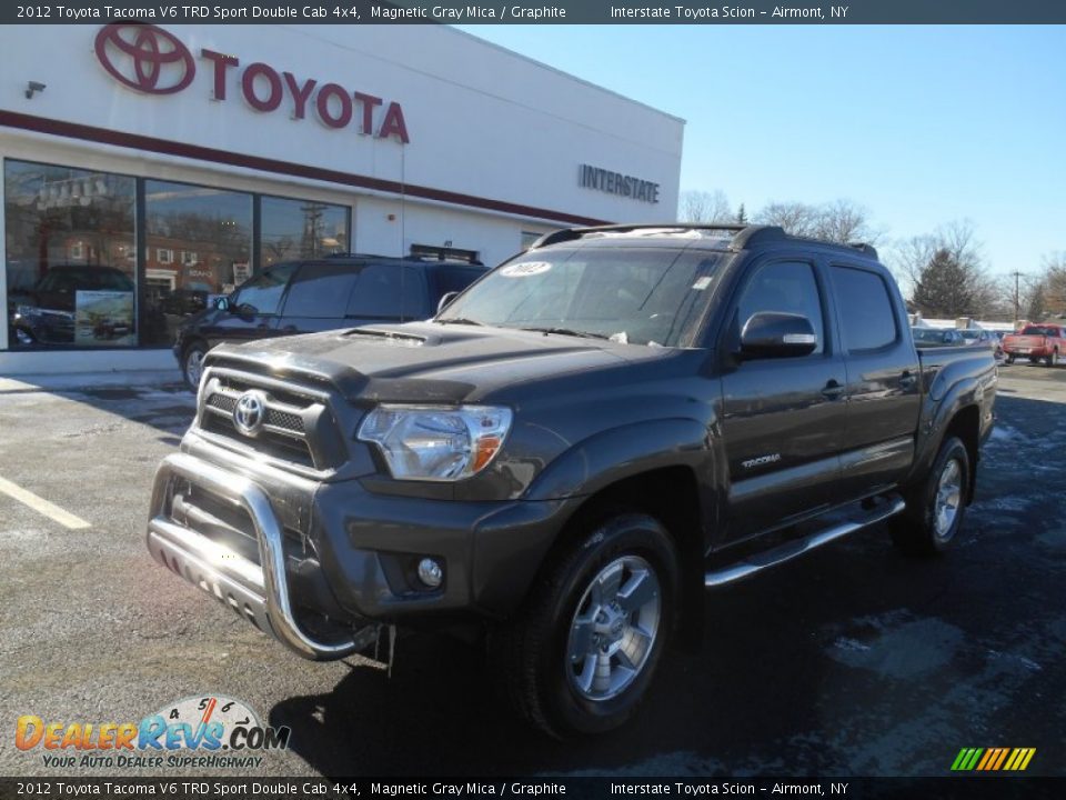 2012 Toyota Tacoma V6 TRD Sport Double Cab 4x4 Magnetic Gray Mica / Graphite Photo #1