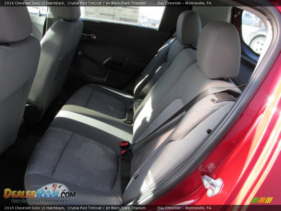 2014 Chevrolet Sonic LS Hatchback Crystal Red Tintcoat / Jet Black/Dark Titanium Photo #12