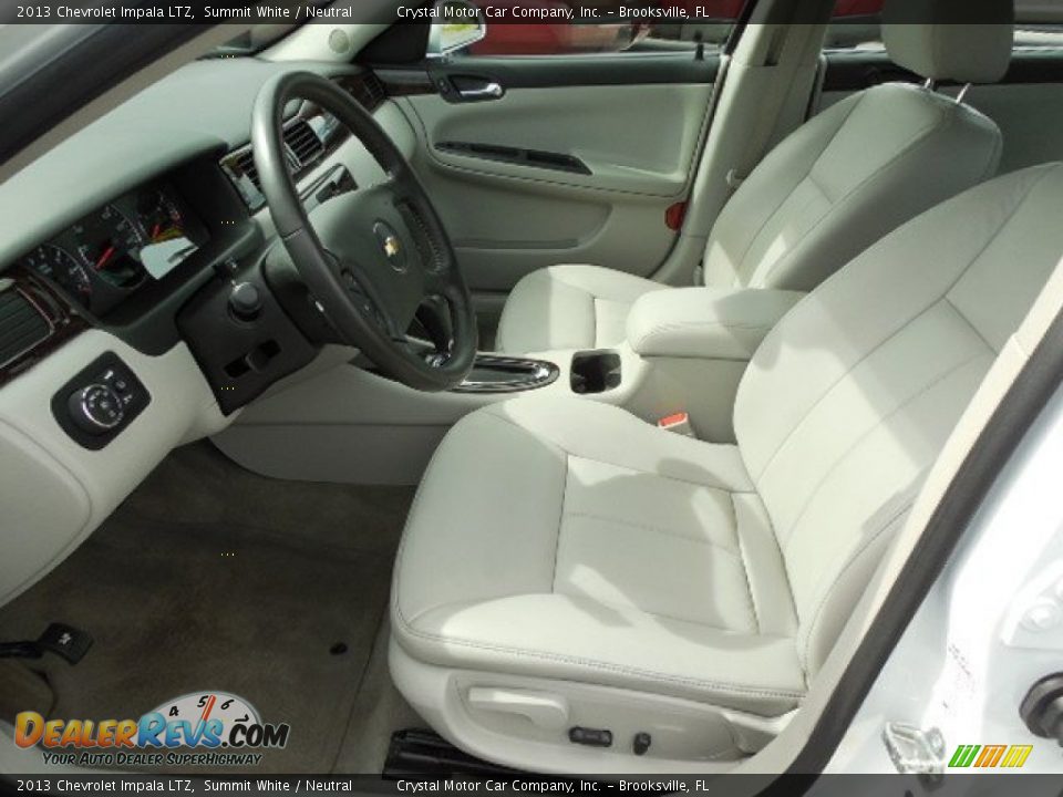 2013 Chevrolet Impala LTZ Summit White / Neutral Photo #4