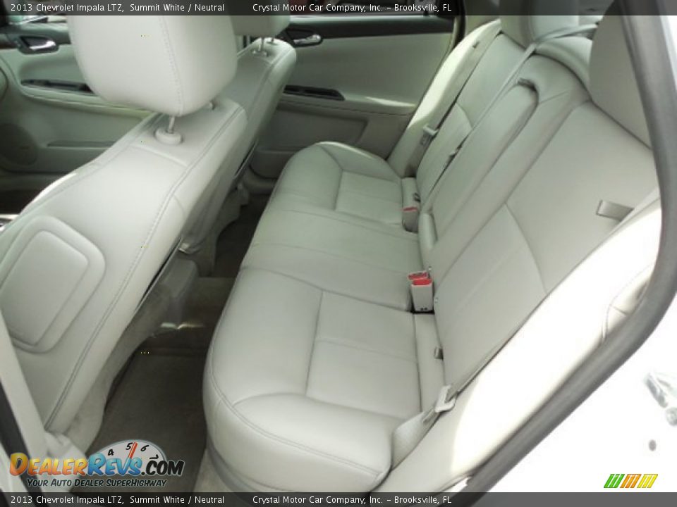 2013 Chevrolet Impala LTZ Summit White / Neutral Photo #5
