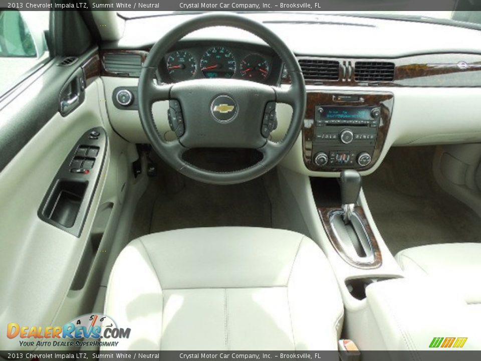 2013 Chevrolet Impala LTZ Summit White / Neutral Photo #6