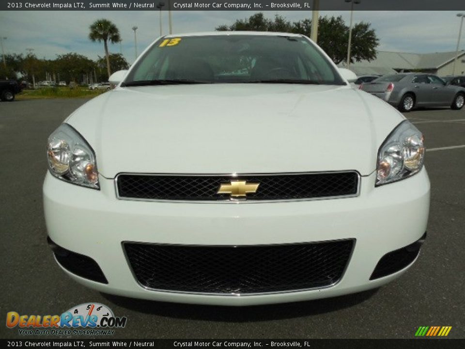 2013 Chevrolet Impala LTZ Summit White / Neutral Photo #13