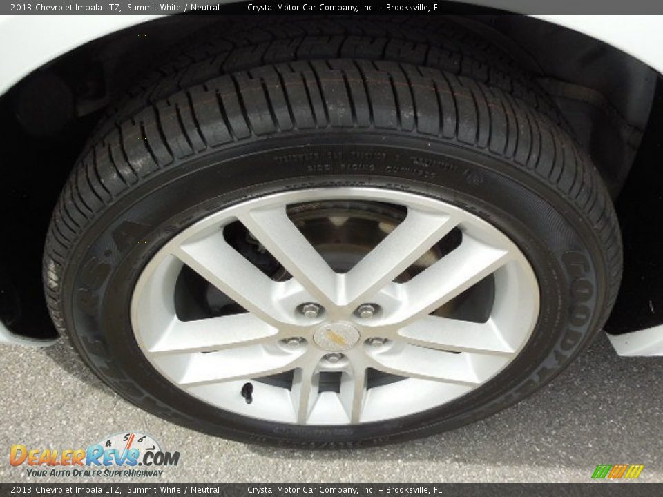 2013 Chevrolet Impala LTZ Summit White / Neutral Photo #14