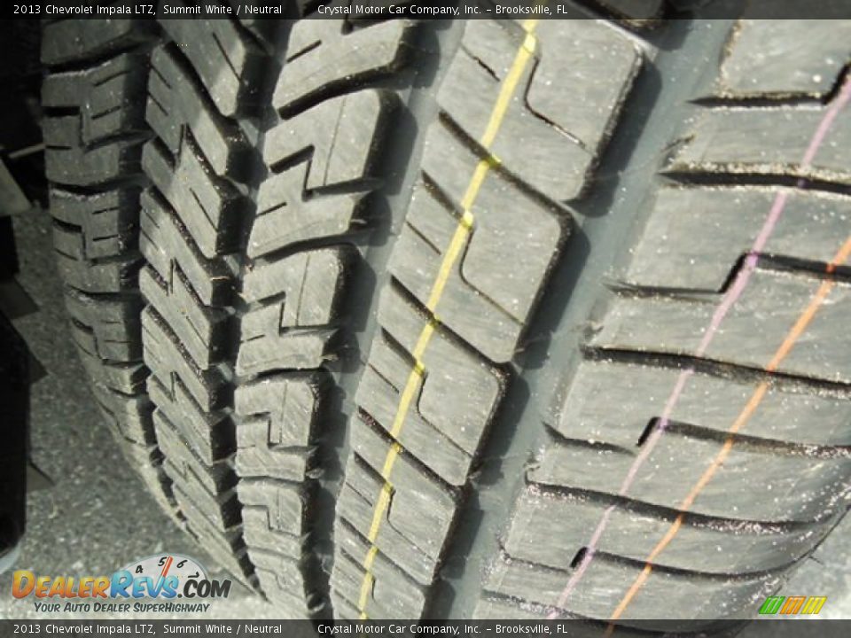 2013 Chevrolet Impala LTZ Summit White / Neutral Photo #15