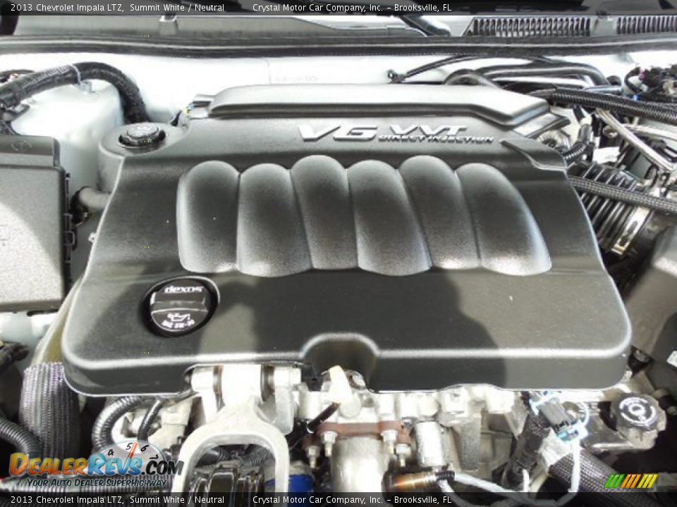 2013 Chevrolet Impala LTZ Summit White / Neutral Photo #16