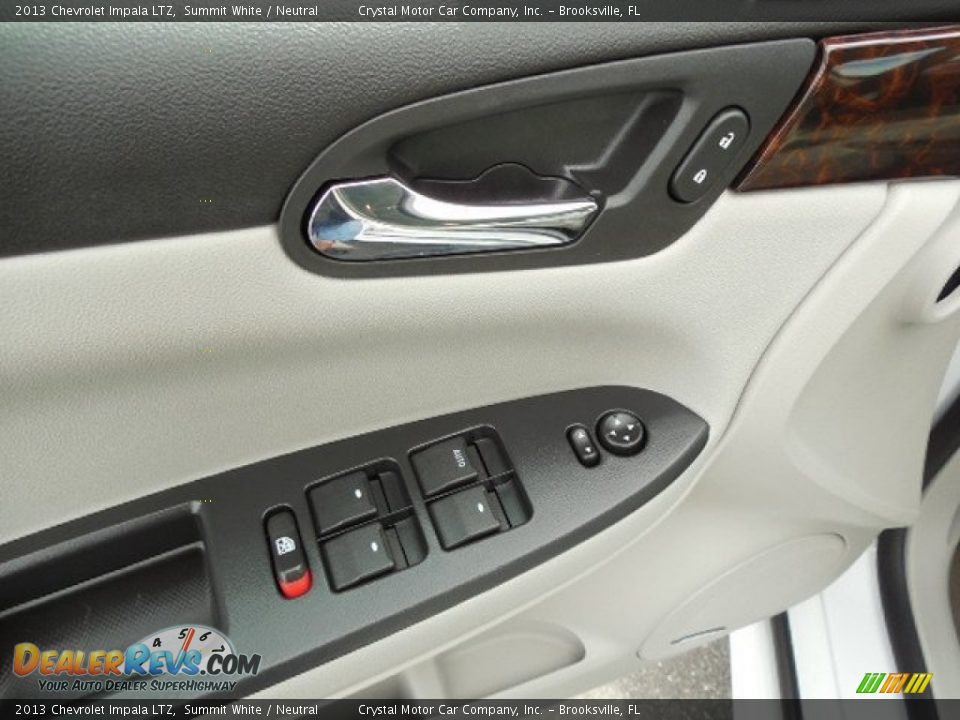 2013 Chevrolet Impala LTZ Summit White / Neutral Photo #17