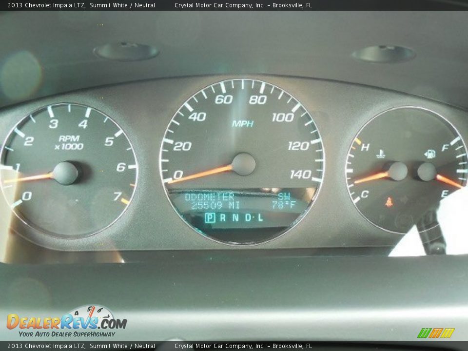 2013 Chevrolet Impala LTZ Summit White / Neutral Photo #18