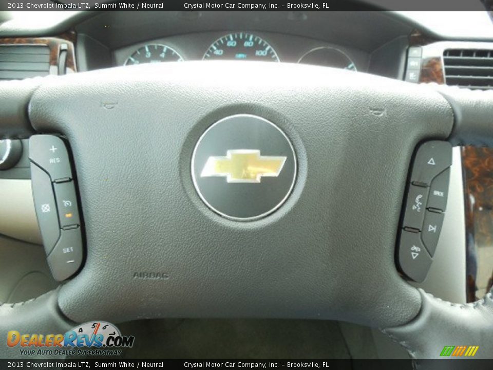 2013 Chevrolet Impala LTZ Summit White / Neutral Photo #21