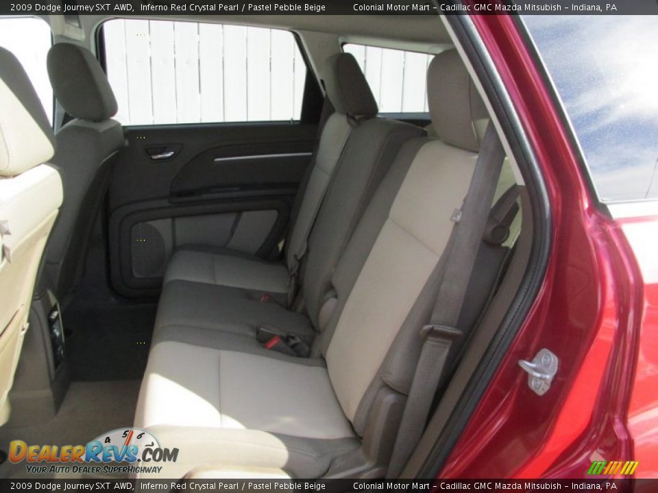 2009 Dodge Journey SXT AWD Inferno Red Crystal Pearl / Pastel Pebble Beige Photo #13