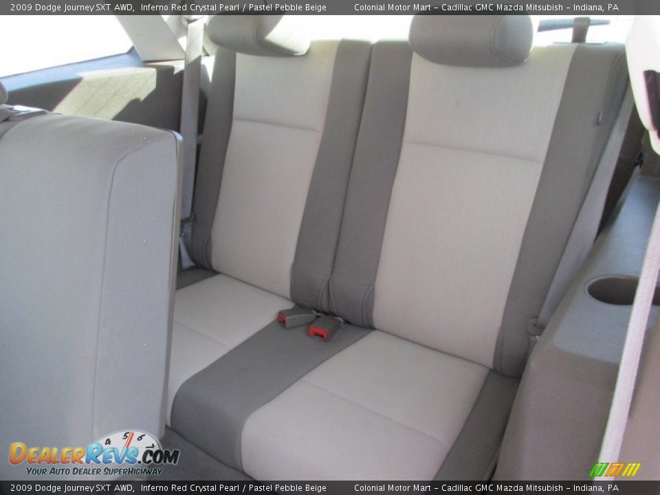 2009 Dodge Journey SXT AWD Inferno Red Crystal Pearl / Pastel Pebble Beige Photo #14