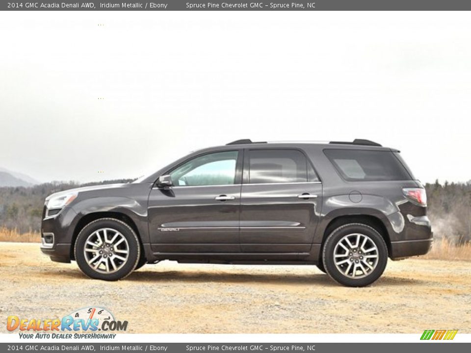 2014 GMC Acadia Denali AWD Iridium Metallic / Ebony Photo #1