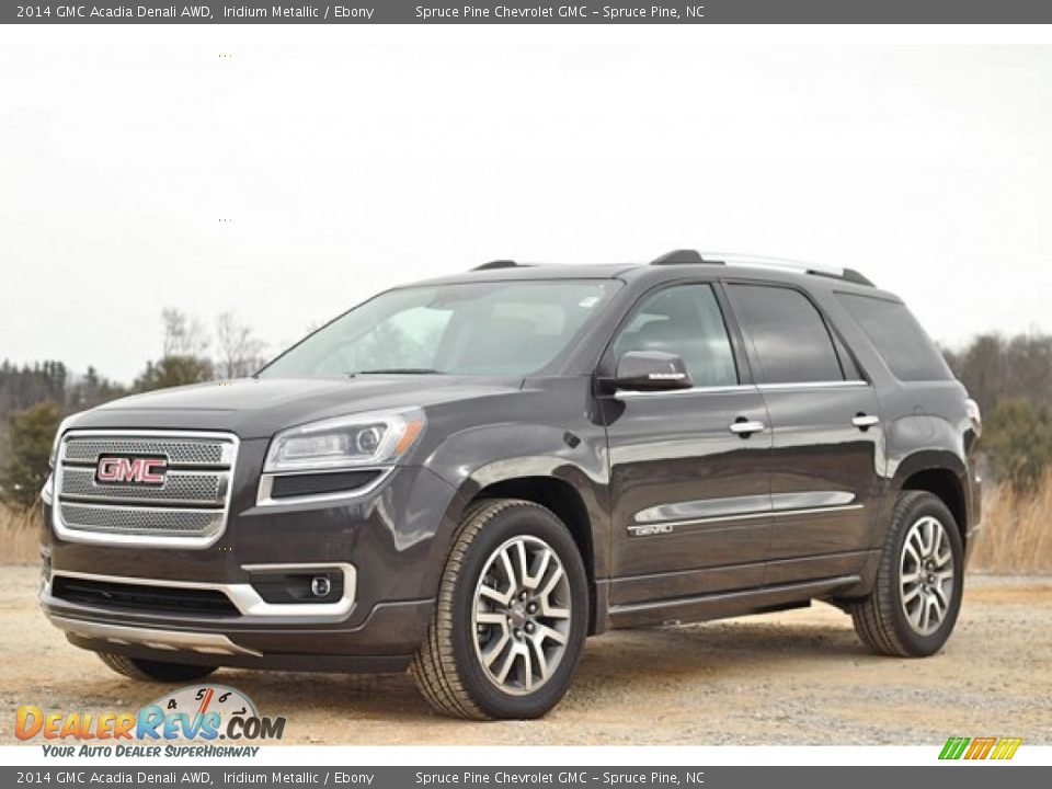 2014 GMC Acadia Denali AWD Iridium Metallic / Ebony Photo #2
