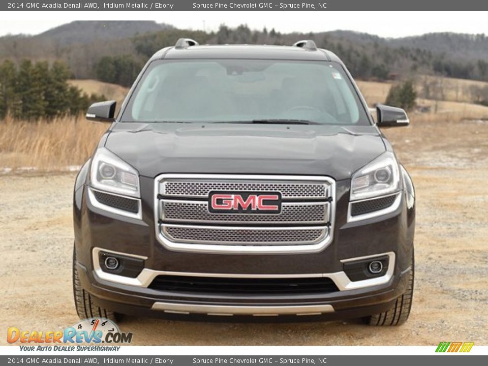 2014 GMC Acadia Denali AWD Iridium Metallic / Ebony Photo #3