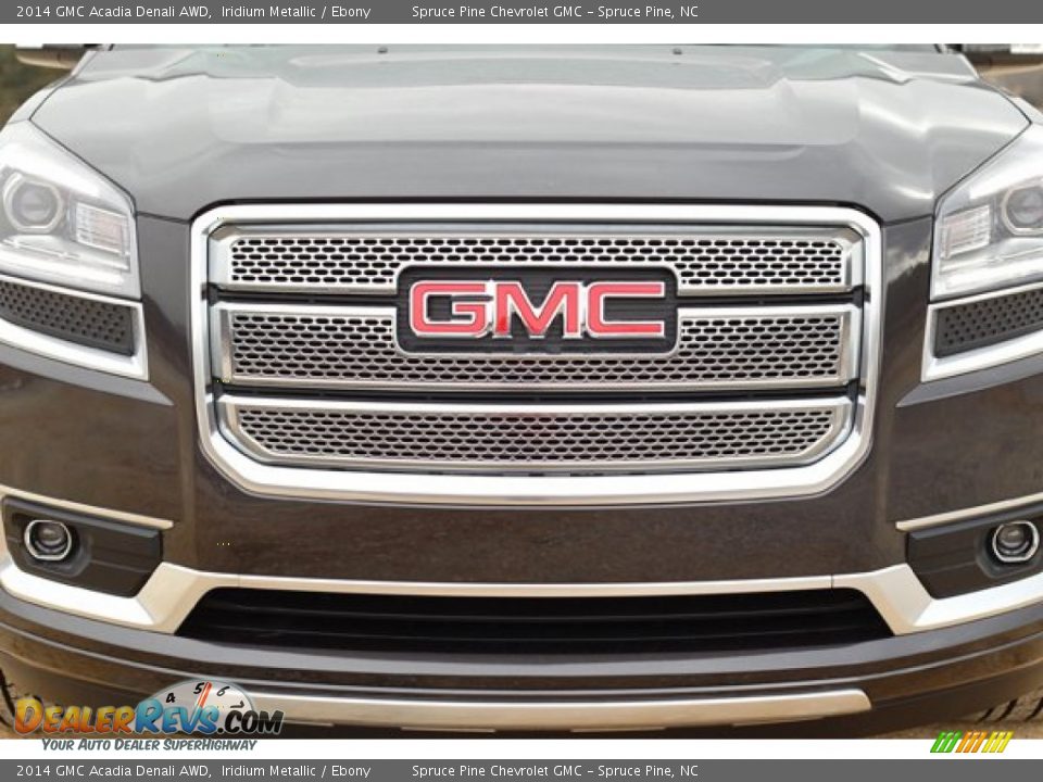 2014 GMC Acadia Denali AWD Iridium Metallic / Ebony Photo #4
