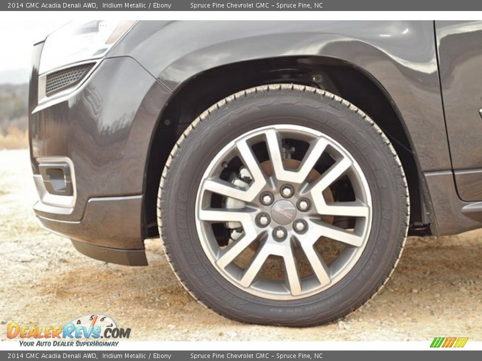 2014 GMC Acadia Denali AWD Iridium Metallic / Ebony Photo #5