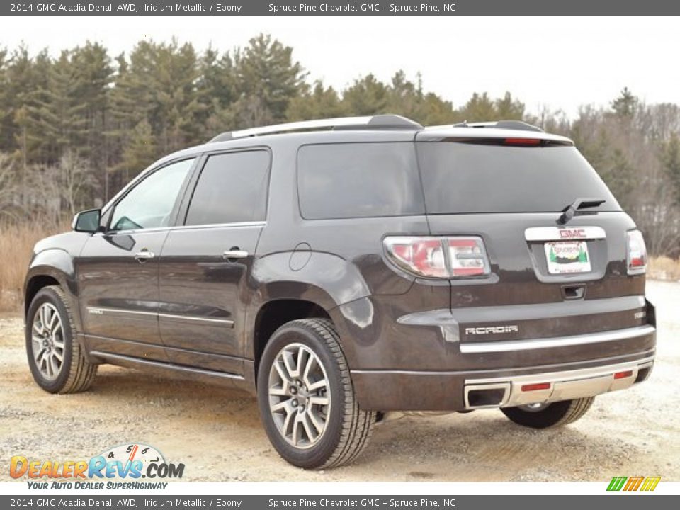 2014 GMC Acadia Denali AWD Iridium Metallic / Ebony Photo #7
