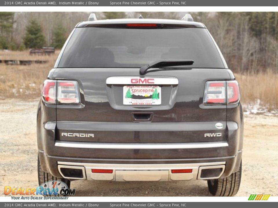 2014 GMC Acadia Denali AWD Iridium Metallic / Ebony Photo #8