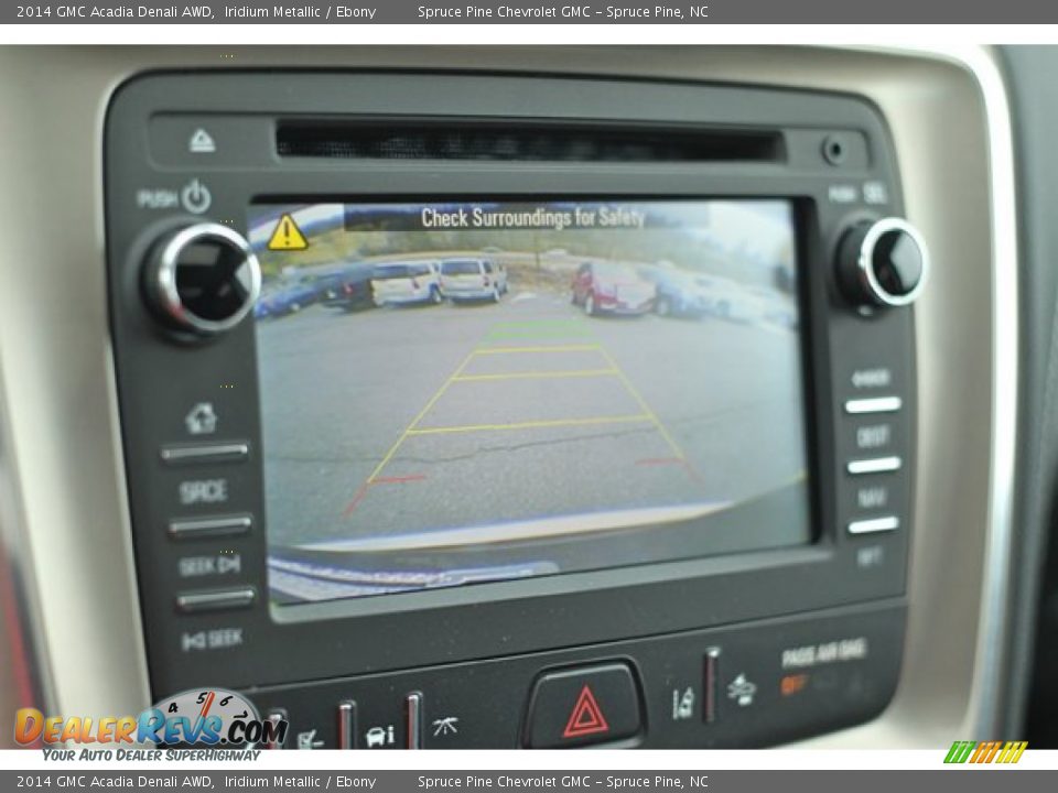 2014 GMC Acadia Denali AWD Iridium Metallic / Ebony Photo #16